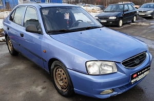 Hyundai Accent, 2005г, передний привод, механика