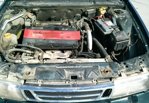 Saab 9000, 1996г, передний привод, механика