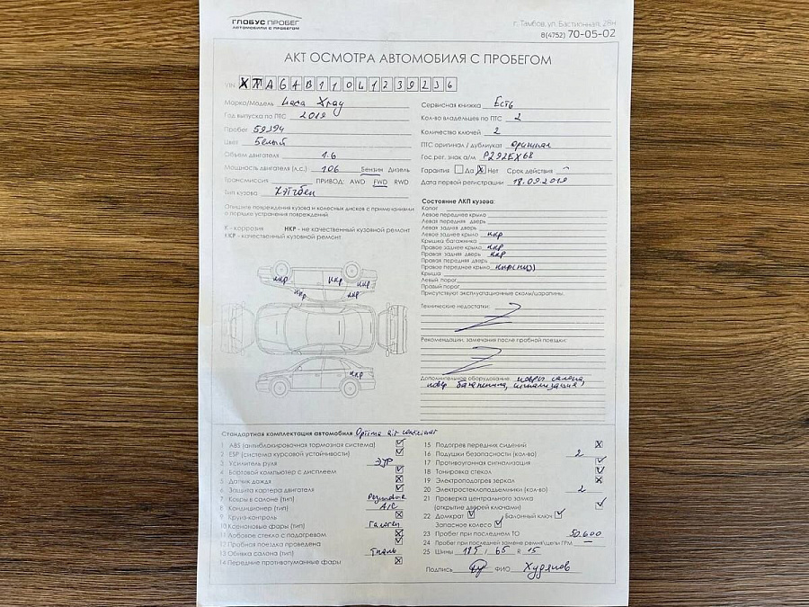 Lada (ВАЗ) XRAY, 2019г., передний привод, механика