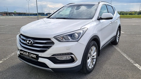 Hyundai Santa Fe, 2018г, полный привод, автомат