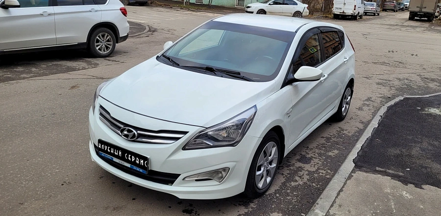 Hyundai Solaris, 2015г., передний привод, механика