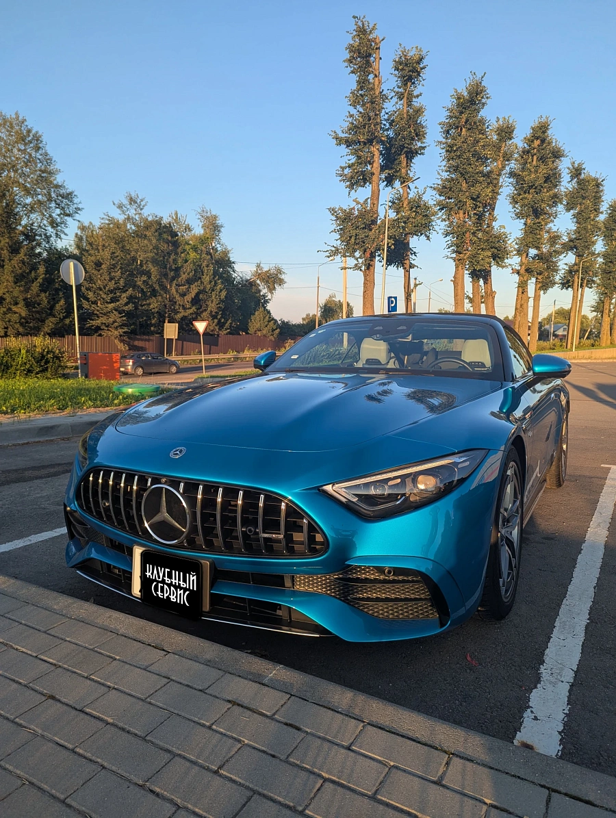 Mercedes-Benz SL-Класс AMG, 2022г., задний привод, автомат