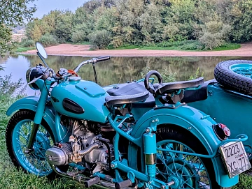 Урал M 62, 1968г, Кардан привод, 4 прямых и задняя