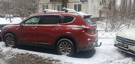Hyundai Santa Fe, 2019г, полный привод, автомат