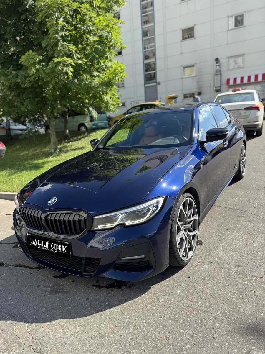 BMW 3 серии, 2019г., полный привод, автомат
