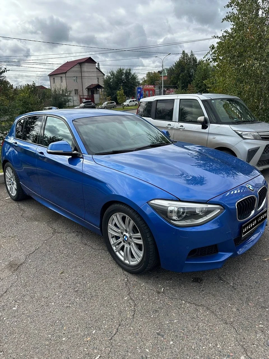 BMW 1 серии, 2012г., задний привод, автомат