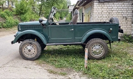 ГАЗ 69, 1971г, полный привод, механика