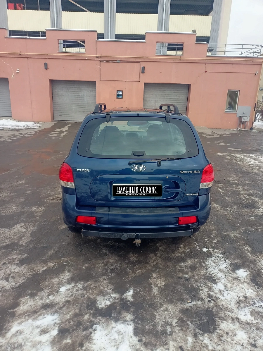 Hyundai Santa Fe, 2008г., полный привод, механика