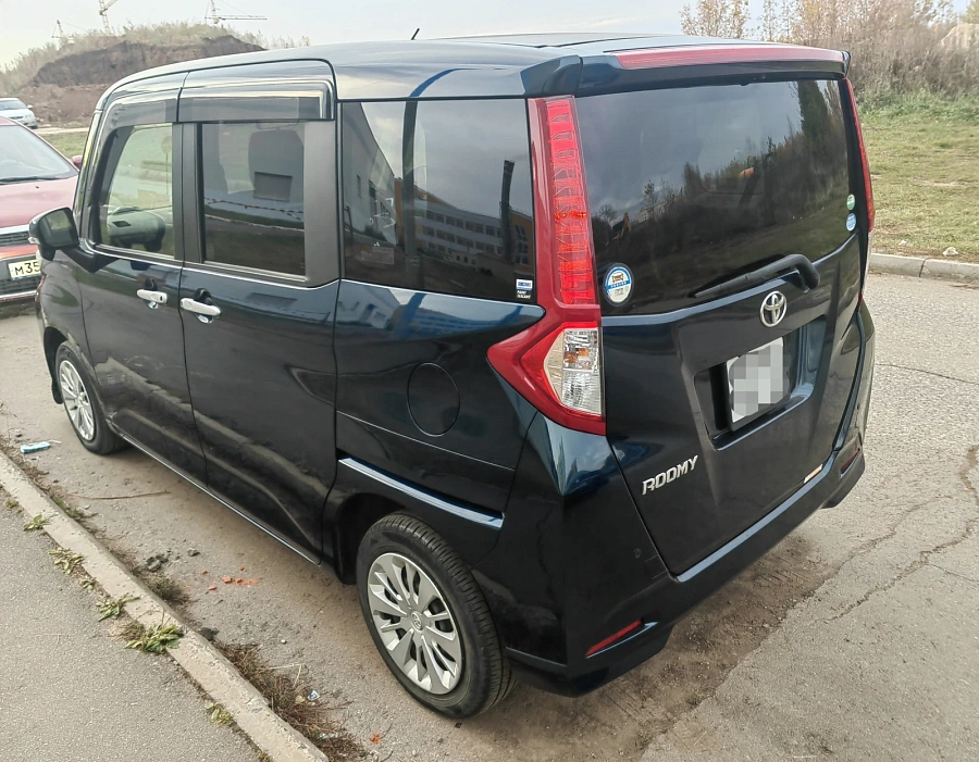 Toyota Roomy, 2017г., передний привод, вариатор