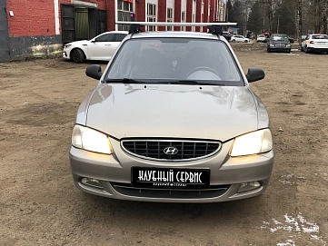 Hyundai Accent, 2008г, передний привод, автомат