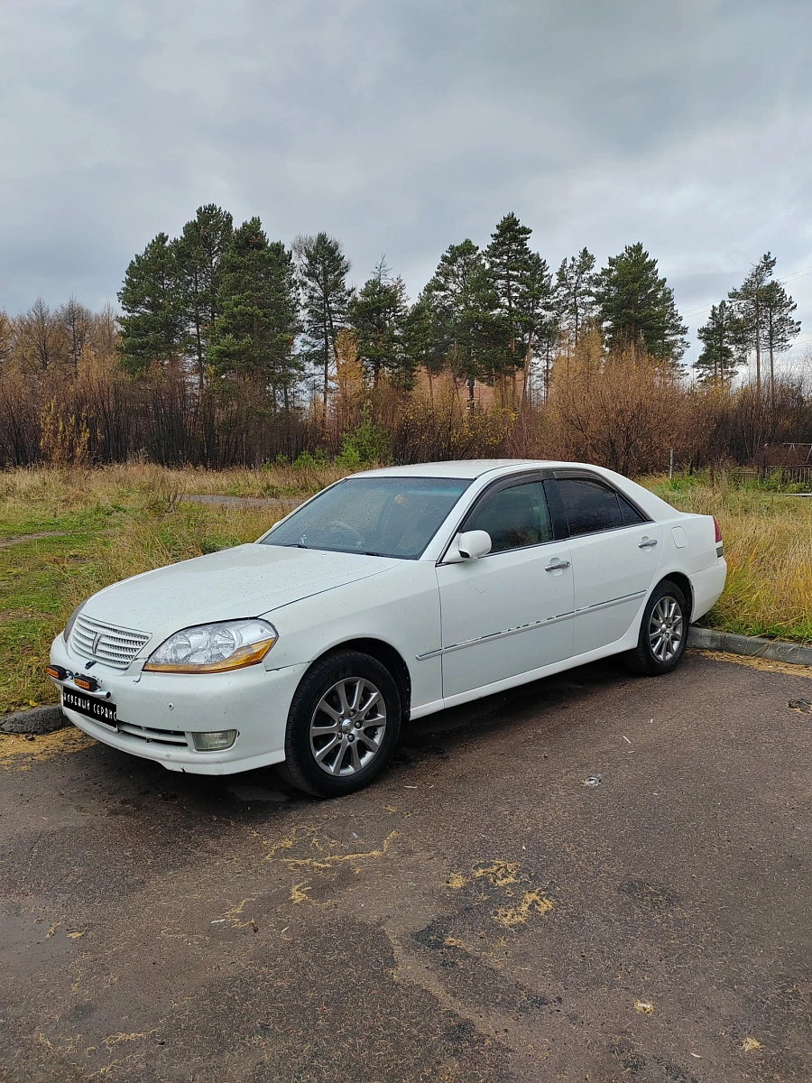 Toyota Mark II, 2004г., задний привод, автомат