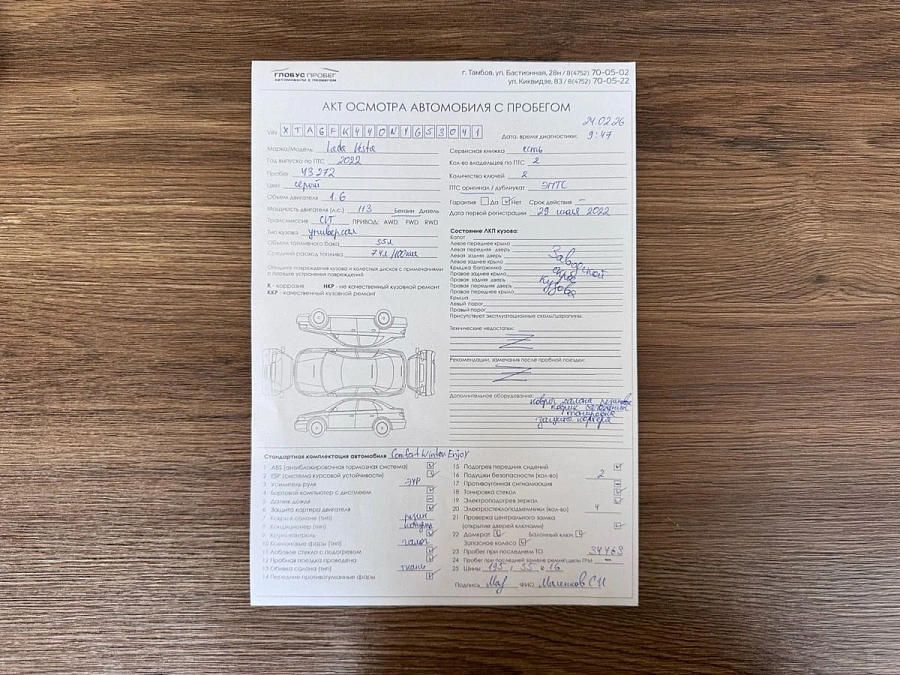 Lada (ВАЗ) Vesta, 2022г., передний привод, автомат