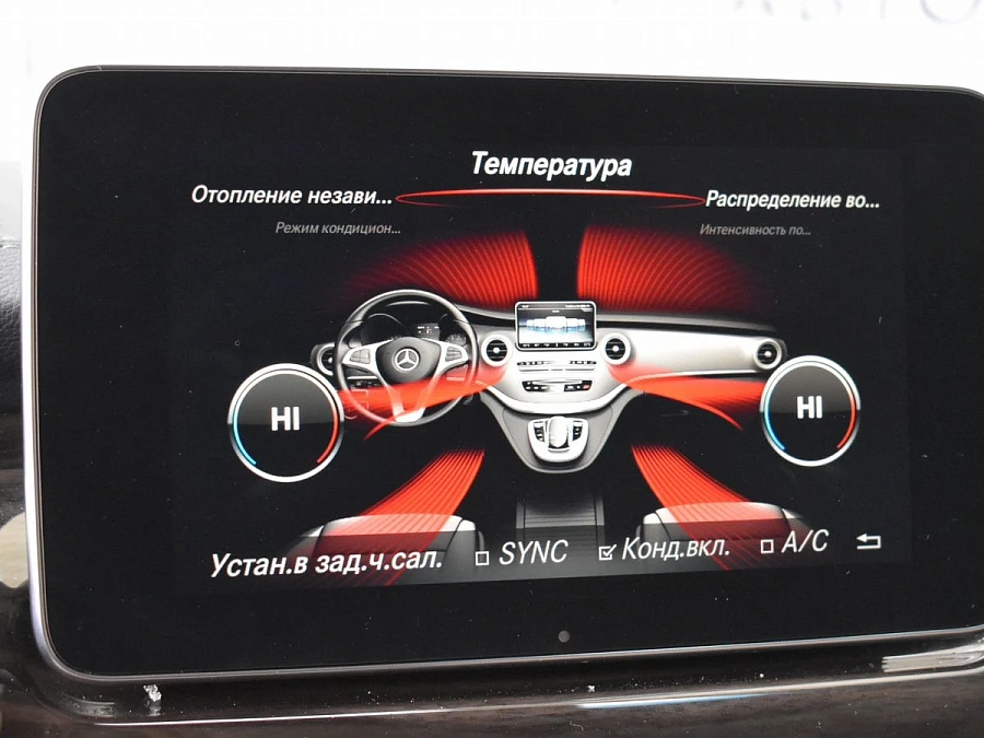 Mercedes-Benz V-Класс, 2018г., полный привод, автомат