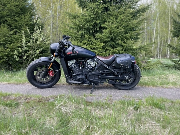 Indian Scout, 2018г, Ремень привод, 6 передач