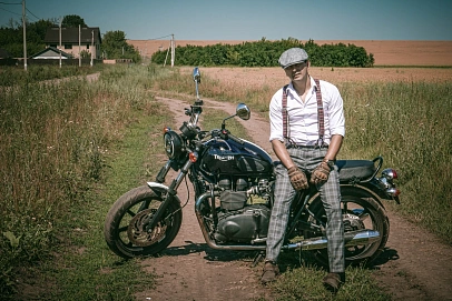 Triumph Bonneville, 2015г, Цепь привод, 5 передач