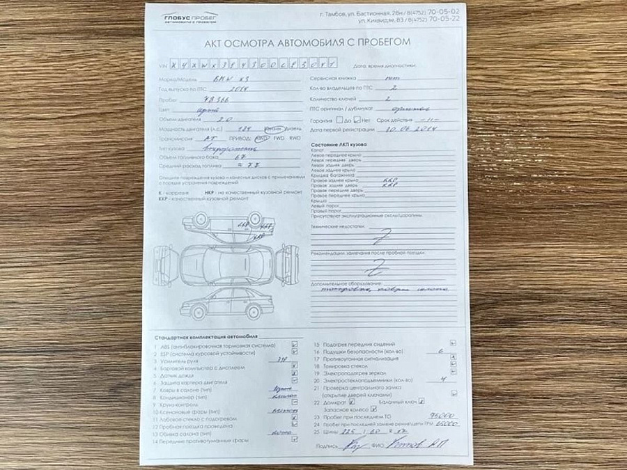 BMW X3, 2014г., передний привод, автомат