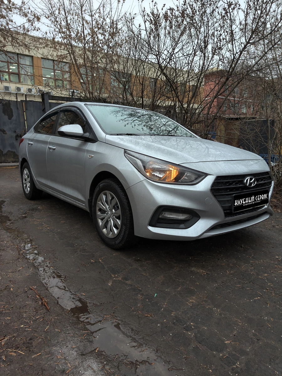 Hyundai Solaris, 2017г., передний привод, автомат