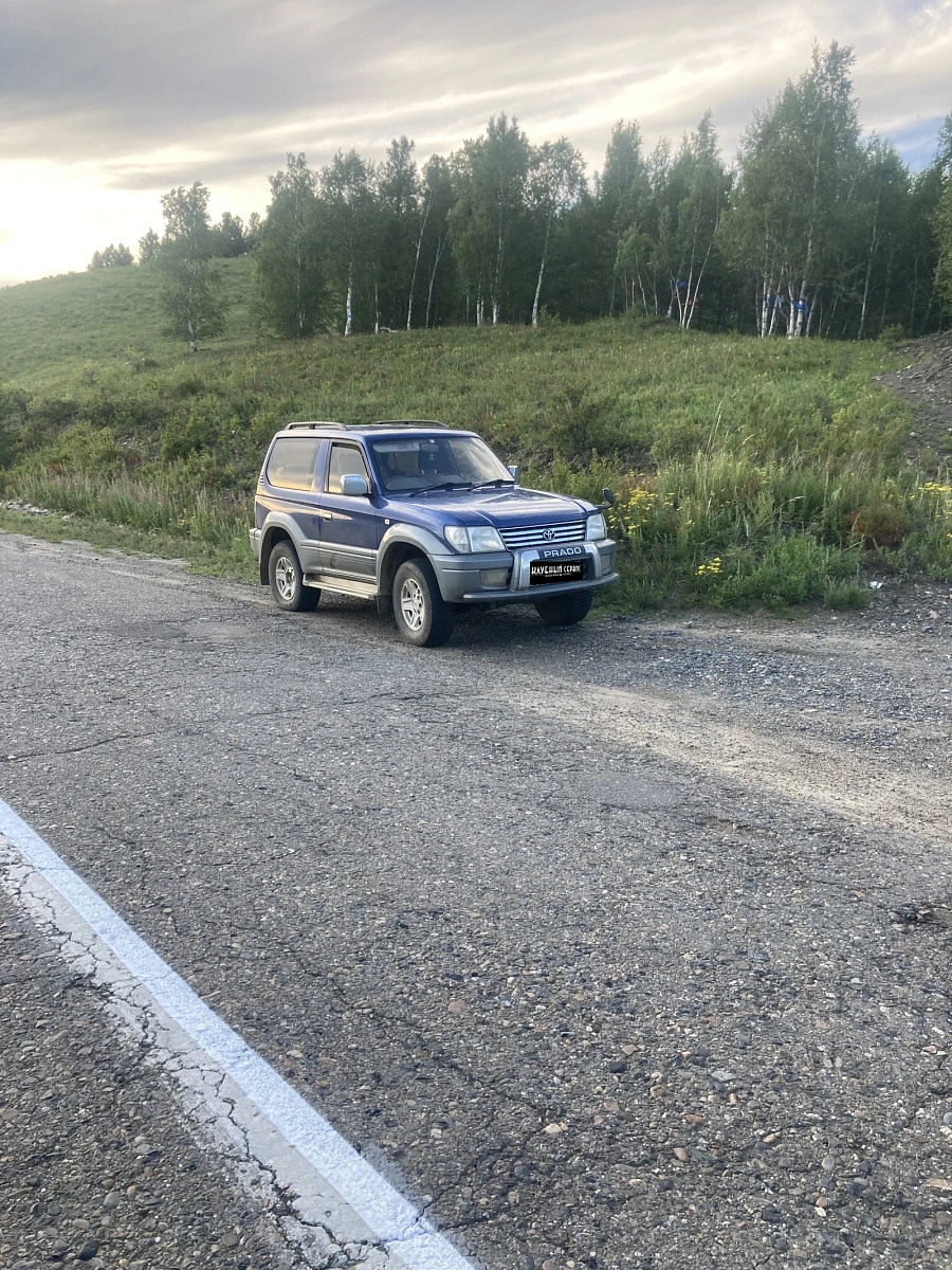 Toyota Land Cruiser Prado, 1997г., полный привод, механика