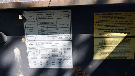 Schmitz Cargobull SCF, 2007г