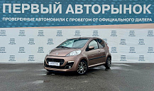 Peugeot 107, 2013г., передний привод, автомат