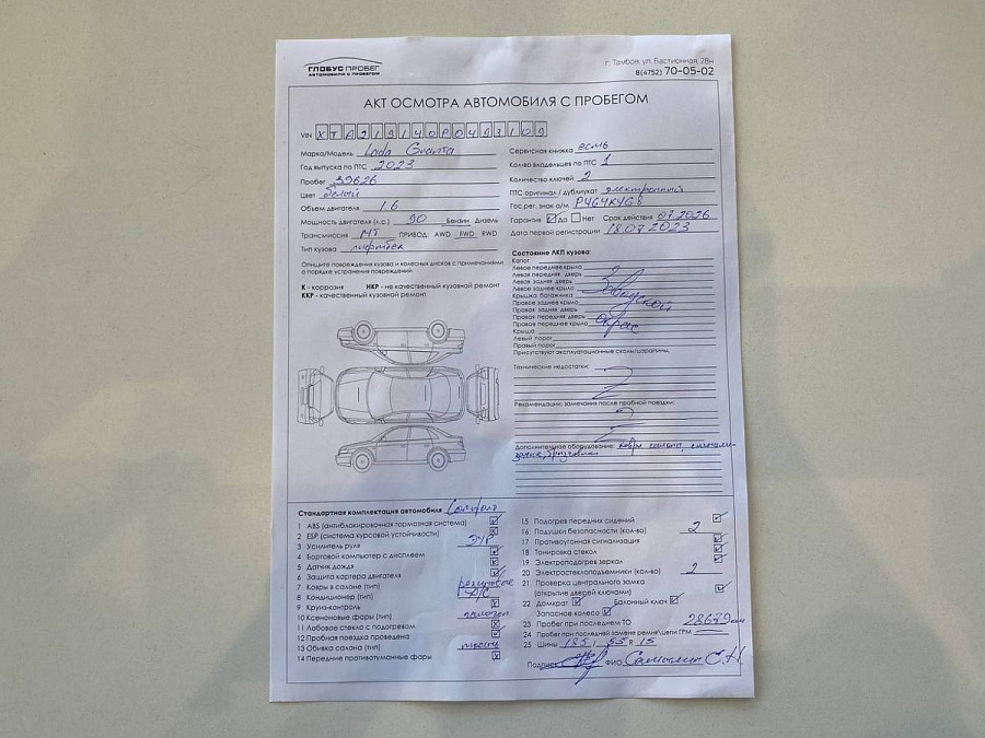 Lada (ВАЗ) , 2023г., передний привод, механика