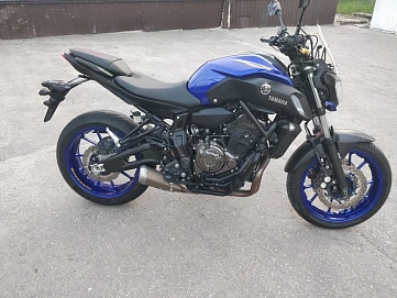 Yamaha MT 07  FZ 07 , 2018г, Цепь привод, 6 передач