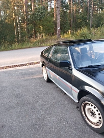 Honda CR-X, 1985г, передний привод, механика