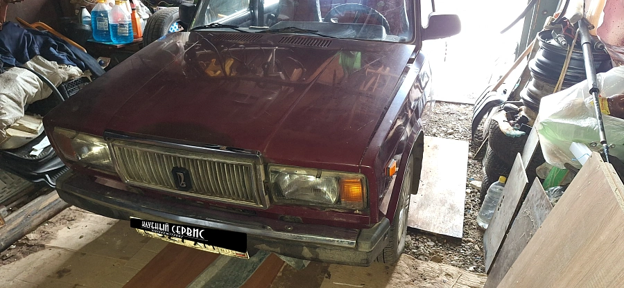 Lada (ВАЗ) 2107, 1996г., задний привод, механика
