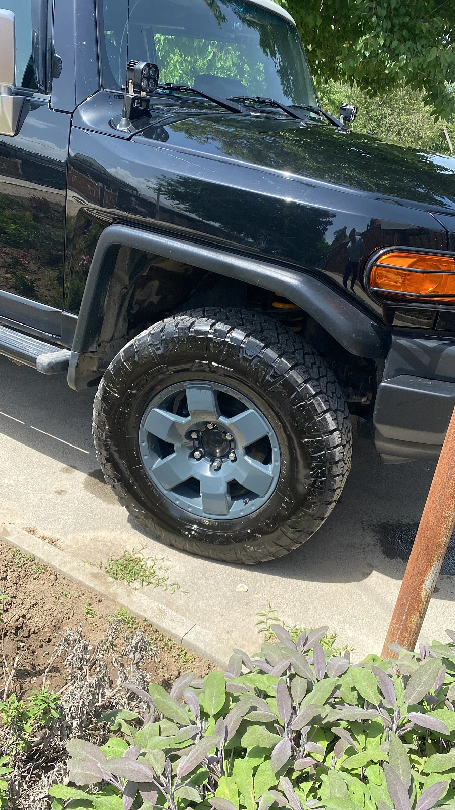 Toyota FJ Cruiser, 2008г., полный привод, механика