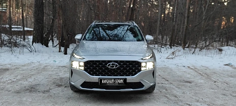 Hyundai Santa Fe, 2022г, полный привод, автомат