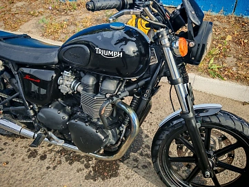 Triumph Bonneville, 2015г, Цепь привод, 5 передач