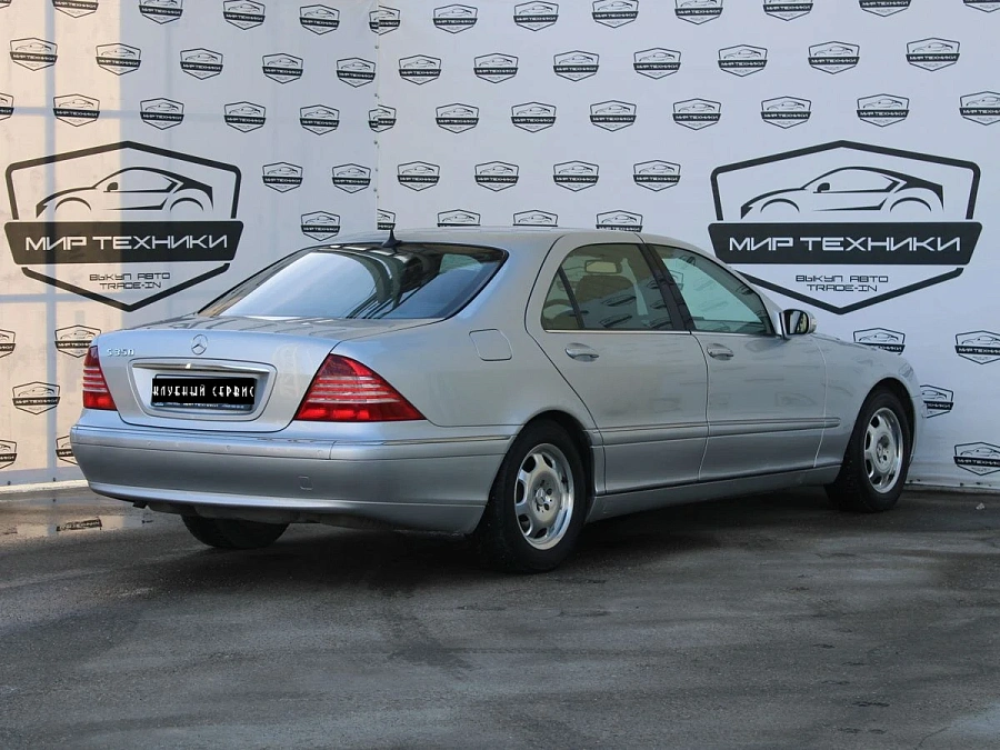 Mercedes-Benz S-Класс, 2002г., задний привод, автомат