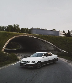 Toyota Mark II, 1996г, задний привод, автомат