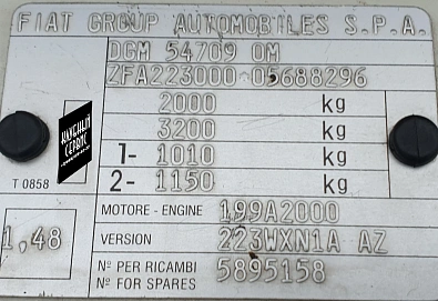 Fiat Doblo, 2009г, передний привод, механика
