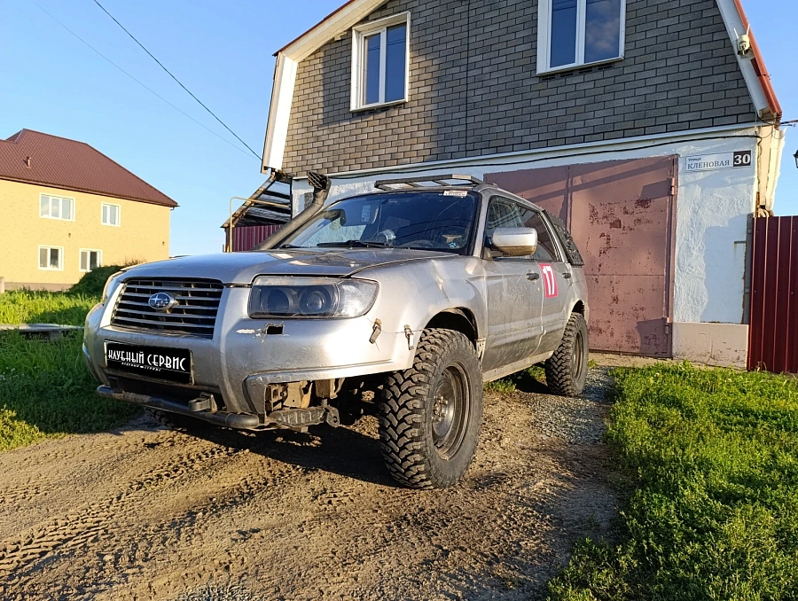 Subaru Forester, 2007г., полный привод, механика