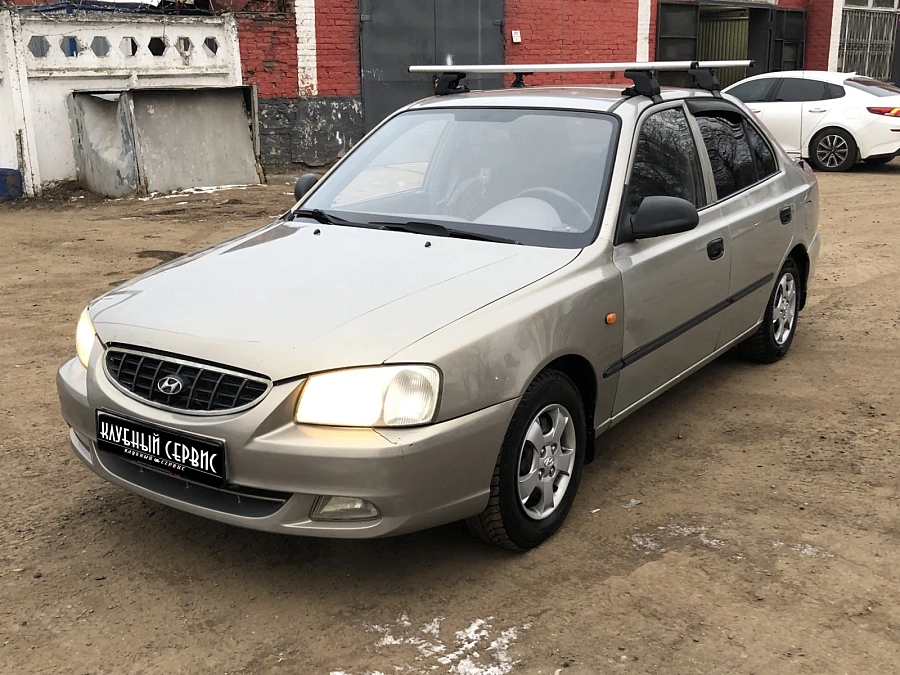 Hyundai Accent, 2008г., передний привод, автомат