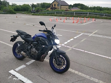 Yamaha MT 07  FZ 07 , 2018г, Цепь привод, 6 передач