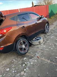 Hyundai ix35, 2014г, полный привод, автомат