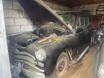 ГАЗ М-20 «Победа», 1952г, задний привод, механика