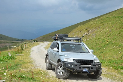 Volkswagen Touareg, 2003г, полный привод, автомат