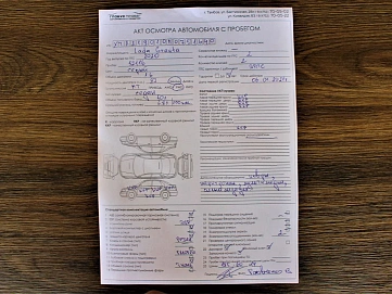 Lada (ВАЗ) Granta, 2020г, передний привод, механика