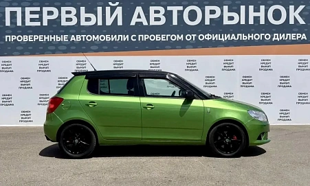 Skoda Fabia RS, 2011г., передний привод, робот