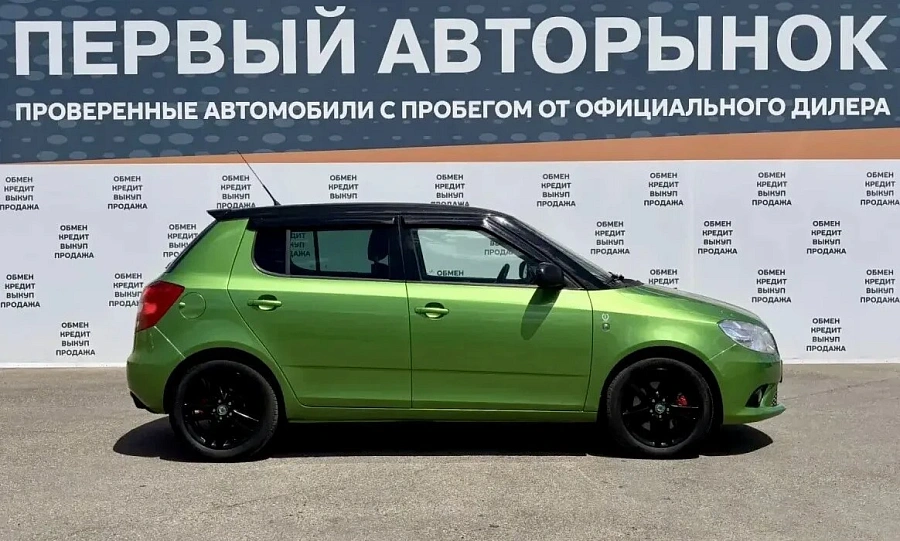 Skoda Fabia RS, 2011г., передний привод, робот