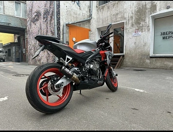 Aprilia Tuono 660, 2022г, Цепь привод, 6 передач