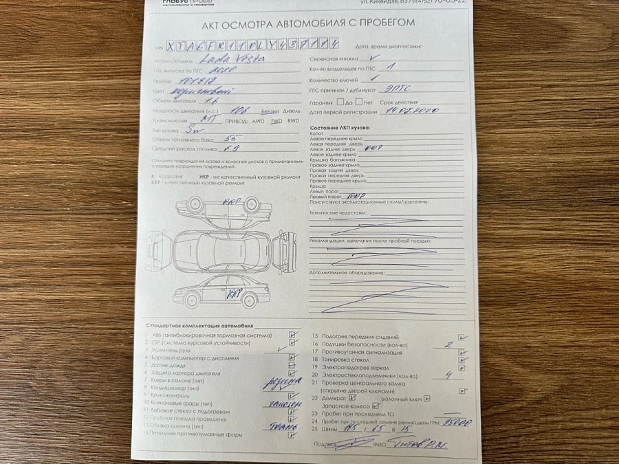 Lada (ВАЗ) Vesta, 2020г., передний привод, механика